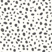 Holden Decor Dalmatian Black/White Wallpaper 10m x 53cm, White