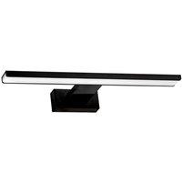 Milagro Wall Lamp Shine Black 30cm x 10cm 7W LED, Black