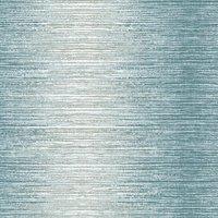 Holden Decor Arlo Teal Wallpaper 10m x 53cm, Green