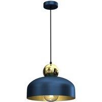 Milagro Pendant Lamp Harald Blue 1 x E27, Blue