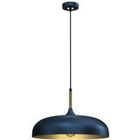 Milagro Pendant Lamp Lincoln Blue 1 x E27, Blue