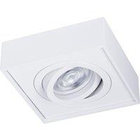 Milagro Spot Light Nusa Square White 1 x GU10, White