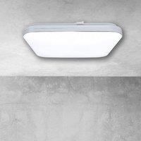 Milagro Ceiling Lamp Palermo 40W LED Dimmable And Remote, White
