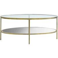 Crossland Grove Thurlow Coffee Table Champagne 112 X 61 X 51Cm, Gold