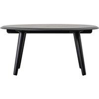 Crossland Grove Washington Coffee Table 75 X 75 X 35Cm, Black