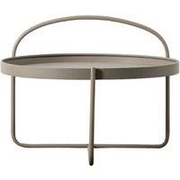 Crossland Grove Melton Coffee Table Latte 65 X 65 X 50Cm, Brown