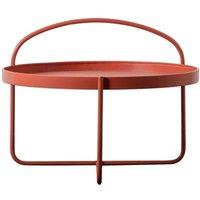 Crossland Grove Melton Coffee Table Red 65 X 65 X 50Cm, Red
