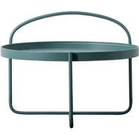 Crossland Grove Melton Coffee Table Teal 65 X 65 X 50Cm, Blue