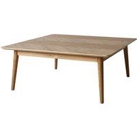 Crossland Grove Lisbon Coffee Table 100 X 100 X 40Cm, Brown