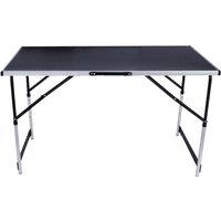 Groundlevel Adjustable Height Folding Table X2, Grey