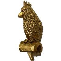 Crossland Grove Percy Parrot Pot Hanger Gold Pack Of 2 , Gold