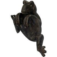Crossland Grove Freddie Frog Pot Hanger Antique Pack Of 2 , White