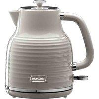 Daewoo SDA2482 Sienna 1.7L 3Kw Jug Kettle - Taupe, Brown