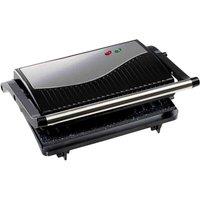 Daewoo SDA1574 180 Degree Mini Panini Press - Stainless Steel, Silver