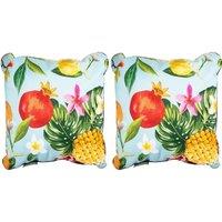 Summerhouse Set Of 2 Waikiki Cushions Double Sided, Multi