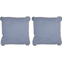 Three Rivers Outdoor Indoor Cushion, Blue