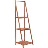 vidaXL Plant Stand Cedar Wood 45x40x145cm, Brown