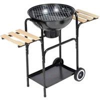 vidaXL Charcoal Kettle Barbecue Louisiana