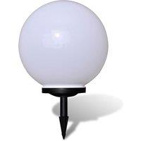 vidaXL Outdoor Pathway Lamp LED 40 cm with Ground Spike, White