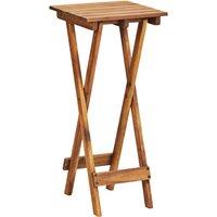 vidaXL Plant Stand 30X30X67cm Solid Acacia Wood, Brown