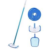 vidaXL 4 Piece Pool Maintenance Kit, Multi