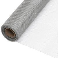 vidaXL Mesh Screen Stainless Steel 112X2000cm Silver, Silver