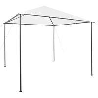 vidaXL Gazebo 3x3x2.9 m White 180 g/m, White