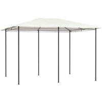 vidaXL Gazebo 3x4x2.6 m Cream 160 g/m, Cream