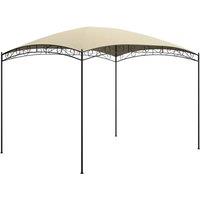 vidaXL Gazebo 3x4x2.65 m Cream 180 g/m, Cream