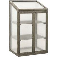 vidaXL Greenhouse 60x45x100cm Firwood