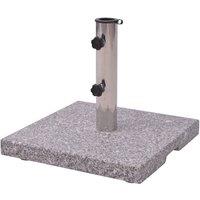 vidaXL Granite Parasol Base Umbrella Holder 20kg, Multi