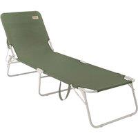 Outwell Folding Sunlounger Tenby Vineyard Green, Green