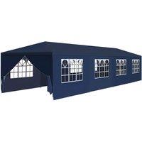 vidaXL Garden Marquee 3x12 m Blue, Blue