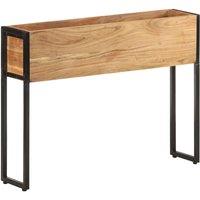 vidaXL Planter 90x20x68cm Solid Acacia Wood, Brown