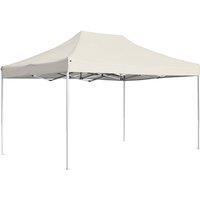 vidaXL Professional Folding Party Tent Aluminium 4.5x3 m Cream, Cream
