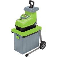 Novogratz Draper 230V Quiet Garden Shredder - Green, Green