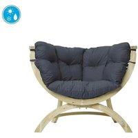 Amazonas Siena Uno Seat Sofa - Anthracite, Grey