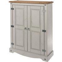 Core Products Corona Grey 2 Door Cupboard Unit, Grey
