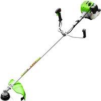 Zipper Mos145Jak 2 In 1 Petrol Brush Cutter, Green
