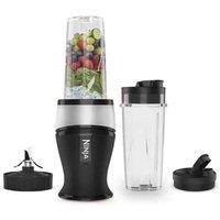 Ninja Nutri Ninja QB3001UKS Blender and Smoothie Maker - Silver, Silver
