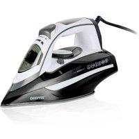 Steam Iron Ceramic Soleplate Power Steam Electric 3000W Anti Drip Geepas