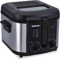 Geepas GDF36014 3L Deep Fat Fryer - Stainless Steel, Silver