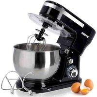Geepas GSM43038UK 5L 1000W Tilt-head Food Mixer - Black, Black
