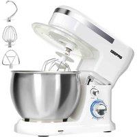 Geepas GSM43047UK 5L 1000W Food Stand Mixer - White, White