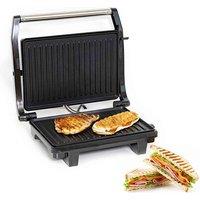 Panini Press Grill Sandwich Maker Toaster Non-Stick Healthy Machine 1000W UK