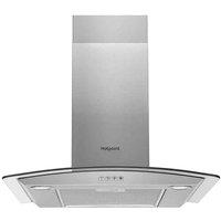 Hotpoint Phgc7.4Flmx Integrated Hood - Inox, Silver