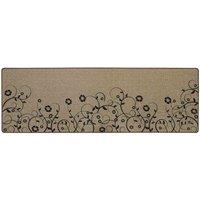 Jvl Elegance Runner Mat 50 X 150 Cm Trailing Flower, Cream