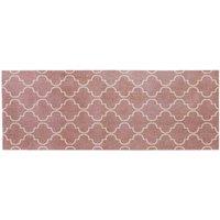 Jvl Mega Runner Mat 57 X 150 Cm Rose Lattice, Pink