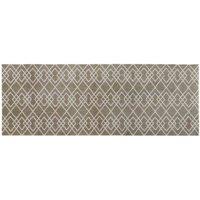 Jvl Mega Runner Mat 57 X 150 Cm Diamond Trellis, Cream