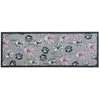 Jvl Mega Runner Mat 57 X 150 Cm Dandelion Seeds, Grey